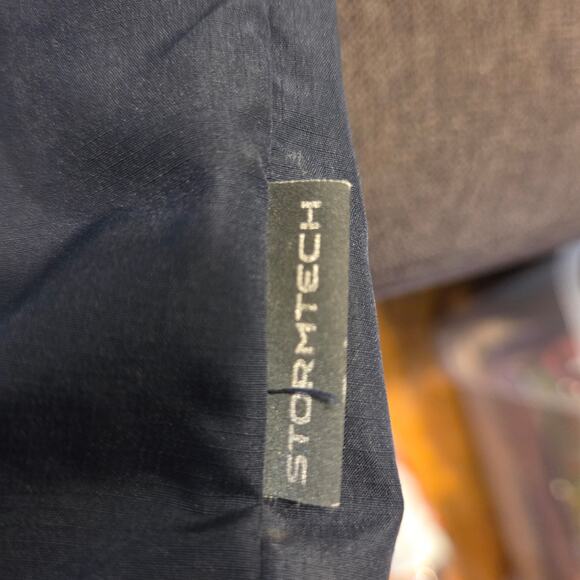 StormTech Adjustable Waist Rain Vest Seattle Aquarium Logo Men's Medium - Picture 8 of 11